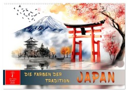 Cover-Bild zum Titel 'Japan - die Farben der Tradition (Wandkalender 2026 DIN A2 quer), CALVENDO Monatskalender' von 'Peter Roder'