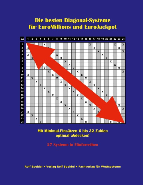 Die besten Diagonal-Systeme für EuroMillions und EuroJackpot - Rolf Speidel