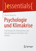 Cover-Bild zum Titel 'Psychologie und Klimakrise' von 'Marcel Hunecke'