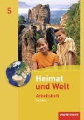 Heimat und Welt 5 - Ausgabe 2011 Sachsen. Arbeitsheft - 