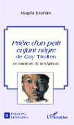 Cover-Bild zum Titel '<em>Prière d'un petit enfant nègre</em> de Guy Tirolien' von 'Ibrahim'