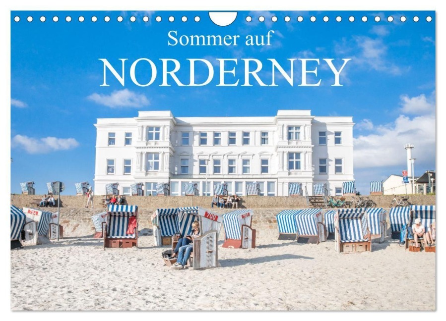 Sommer auf Norderney (Wandkalender 2027 DIN A4 quer), CALVENDO Monatskalender - Dietmar Scherf
