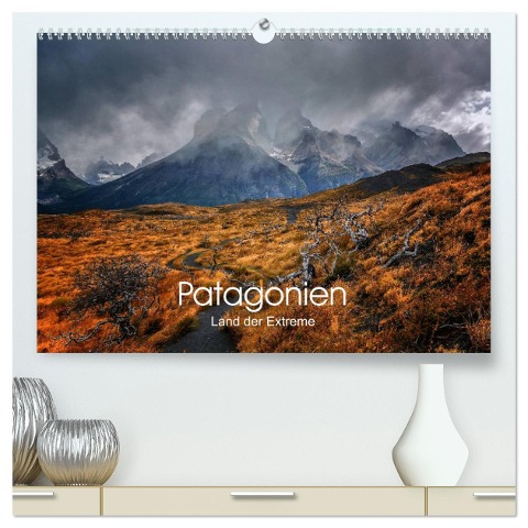 Patagonien-Land der Extreme (hochwertiger Premium Wandkalender 2024 DIN A2 quer), Kunstdruck in Hochglanz - Barbara Seiberl-Stark