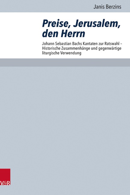 Preise, Jerusalem, den Herrn - Janis Berzins
