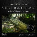 Cover-Bild zum Titel 'Sherlock Holmes und die Träne des Leguans (Die neuen Abenteuer, Folge 12)' von 'Arthur Conan Doyle, William K. Stewart'