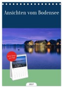Cover-Bild zum Titel 'Tischplaner 2027 - Ansichten vom Bodensee (A5 Tischkalender zum Aufstellen) CALVENDO' von 'Klaus Hoffmann'