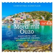 Cover-Bild zum Titel 'Mord mit Ouzo - Margarita und das tödliche Orakel' von 'Christina Künstler'