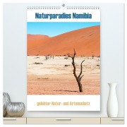 Cover-Bild zum Titel 'Naturparadies Namibia (hochwertiger Premium Wandkalender 2026 DIN A2 hoch), Kunstdruck in Hochglanz' von 'Teresa Schade'