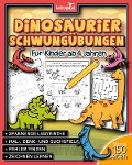 Dinosaurier Schwungübungen ab 4 Jahren - David Ludwig