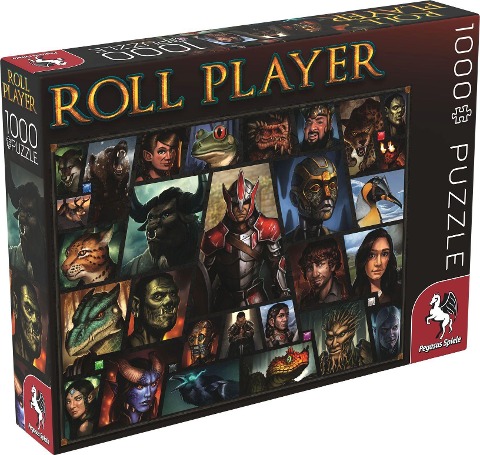 Puzzle Motiv Roll Player, 1.000 Teile - 