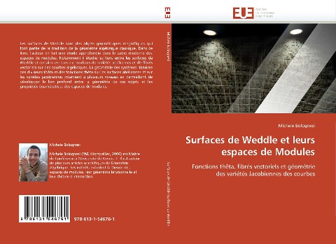 Surfaces de Weddle et leurs espaces de Modules - Michele Bolognesi
