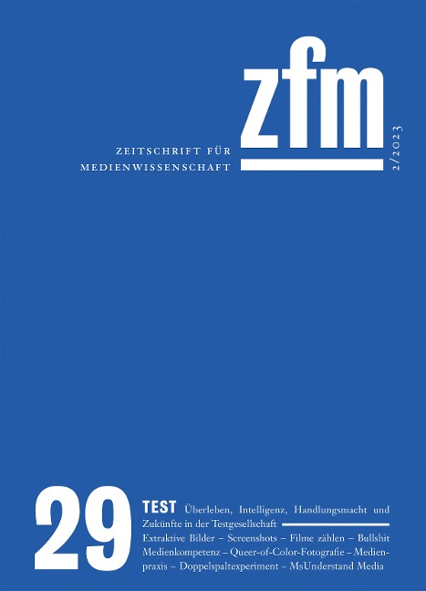 Zeitschrift für Medienwissenschaft 29 -