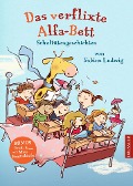 Cover-Bild zum Titel 'Das verflixte Alfa-Bett' von 'Sabine Ludwig'
