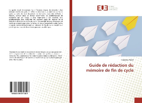 Guide de rédaction du mémoire de fin de cycle - Hamidou Zanre