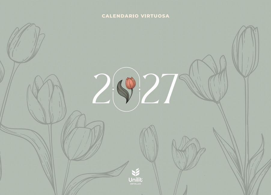 Calendario de Pared 2027 - Virtuosa - Editorial Unilit