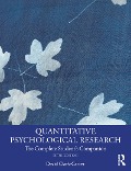 Cover-Bild zum Titel 'Quantitative Psychological Research' von 'David Clark-Carter'