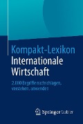 Cover-Bild zum Titel 'Kompakt-Lexikon Internationale Wirtschaft' von ''