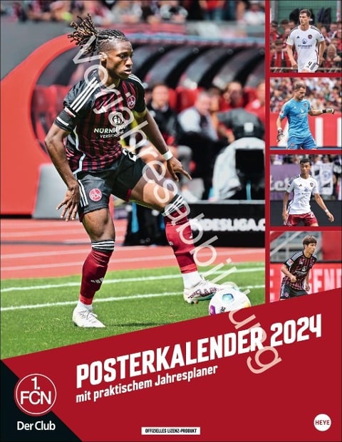 1. FC Nürnberg Posterkalender 2025 - 