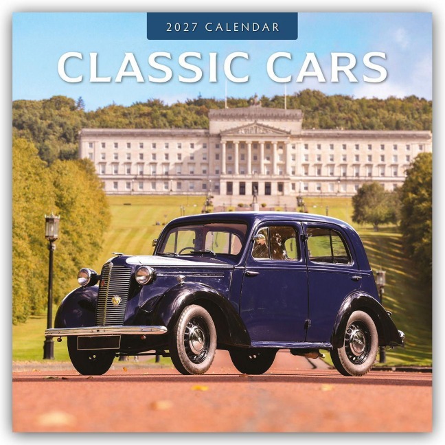 Classic Cars - Klassische Autos 2027 - 16-Monatskalender - Robin Red