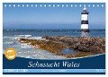 Sehnsucht Wales - Collagen eines Landes (Tischkalender 2024 DIN A5 quer), CALVENDO Monatskalender - Mooseman Sattler