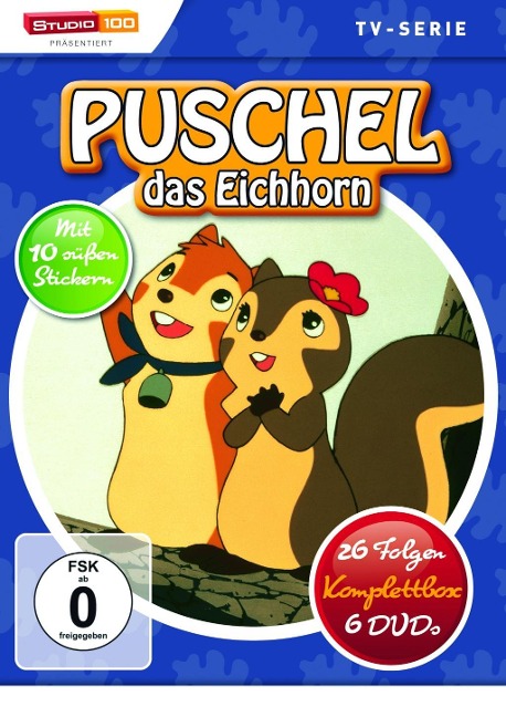 Puschel, das Eichhorn Komplettbox - 