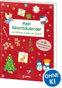 Cover-Bild zum Titel 'Mein Adventskalender zum Rätseln, Spielen und Basteln' von ''