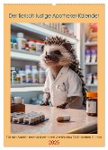 Der tierisch lustige Apotheker-Kalender (Wandkalender 2025 DIN A2 hoch), CALVENDO Monatskalender - Peter Rübsamen