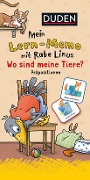 Cover-Bild zum Titel 'Mein Lern-Memo mit Rabe Linus - Wo sind meine Tiere? (Präpositionen) VE 3' von 'Dorothee Raab'
