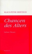 Cover-Bild zum Titel 'Chancen des Alters' von 'Klaus-Peter Hertzsch'
