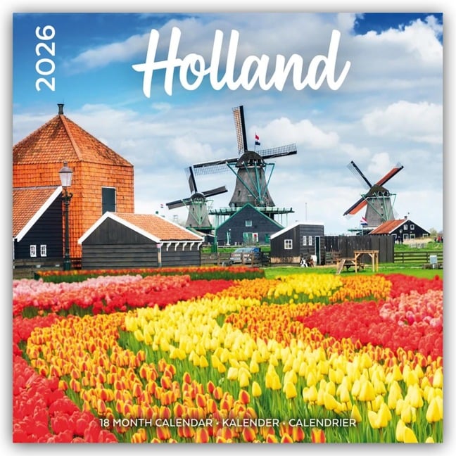 Holland - Niederlande 2026 - 16-Monatskalender - Original Plenty Gifts-Kalender [Mehrsprachig] [Kalender] - Plenty Gifts