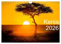 Cover-Bild zum Titel 'Kenia 2026 (Wandkalender 2026 DIN A4 quer), CALVENDO Monatskalender' von 'Gerd-Uwe Neukamp'