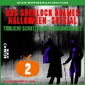 Cover-Bild zum Titel 'Das Sherlock Holmes Halloween-Spezial (Tödliche Schatten der Vergangenheit, Folge 2)' von 'Arthur Conan Doyle, Charles Fraser'