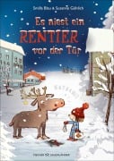 Cover-Bild zum Titel 'Es niest ein Rentier vor der Tür' von 'Smilla Blau'