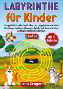 Cover-Bild zum Titel 'Labyrinthe für Kinder ab 5 Jahren - Band 39' von 'Lena Krüger'