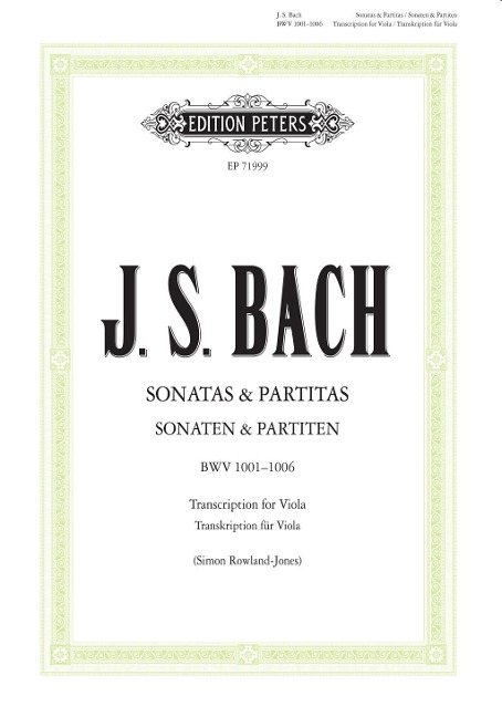 Sonaten & Partiten BWV 1001-1006 - Johann Sebastian Bach
