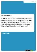 Cover-Bild zum Titel 'Ursache und Intention des Robo-Advice aus der Nutzerperspektive. Wirtschaftliche und mediale Perspektiven zur Überbrückung von Informationsdefiziten im modernen Finanzhandel am Beispiel ''Smavesto''' von 'René Siepmann'