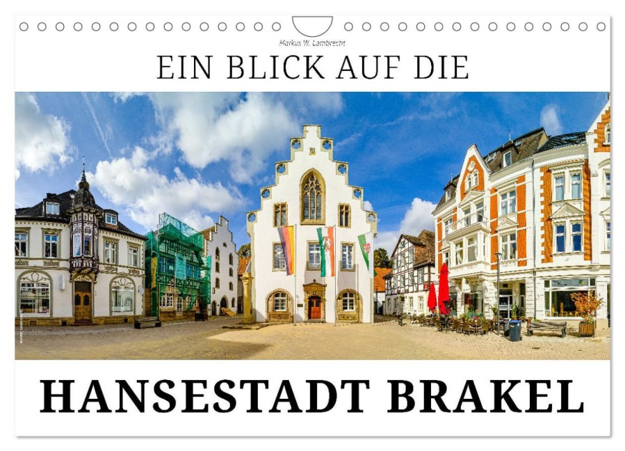 Ein Blick auf die Hansestadt Brakel (Wandkalender 2026 DIN A4 quer), CALVENDO Monatskalender - Markus W. Lambrecht