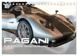 Cover-Bild zum Titel 'Pagani italienische Automobilkunst (Tischkalender 2026 DIN A5 quer), CALVENDO Monatskalender' von 'Rudolf J. Strutz'