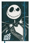 Cover-Bild zum Titel 'THE NIGHTMARE BEFORE CHRISTMAS - Buchkalender im Format 14,8 x 21' von ''