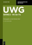 Cover-Bild zum Titel 'UWG §§ 3a-7a' von ''