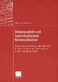 Cover-Bild zum Titel 'Datenqualität und individualisierte Kommunikation' von 'Horst Treiblmaier'