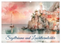 Cover-Bild zum Titel 'Segelträume und Leuchtturmlichter (Wandkalender 2026 DIN A2 quer), CALVENDO Monatskalender' von 'Ally Bee'