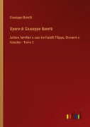 Cover-Bild zum Titel 'Opere di Giuseppe Baretti' von 'Giuseppe Baretti'
