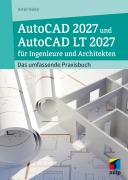 Cover-Bild zum Titel 'AutoCAD 2027 und AutoCAD LT 2027 für Ingenieure und Architekten' von 'Detlef Ridder'