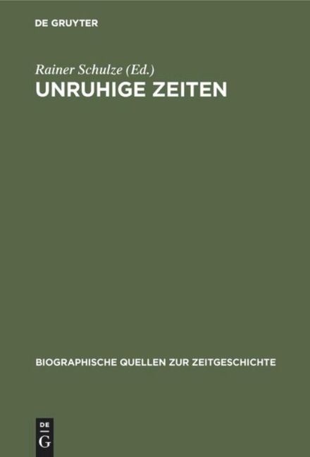 Unruhige Zeiten - 