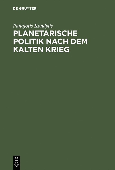 Planetarische Politik nach dem Kalten Krieg - 
