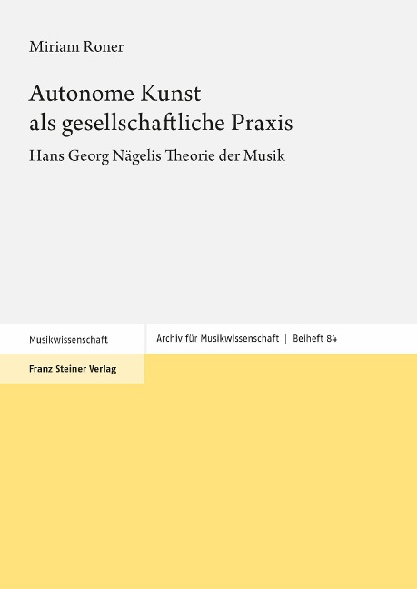 Autonome Kunst als gesellschaftliche Praxis - Miriam Roner
