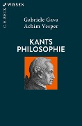 Cover-Bild zum Titel 'Kants Philosophie' von 'Gabriele Gava, Achim Vesper'