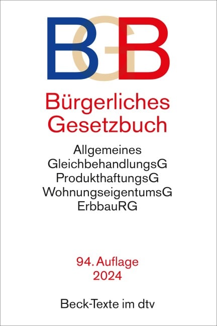 Bürgerliches Gesetzbuch - 