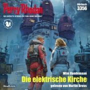 Cover-Bild zum Titel 'Perry Rhodan 3356: Die elektrische Kirche' von 'Wim Vandemaan'